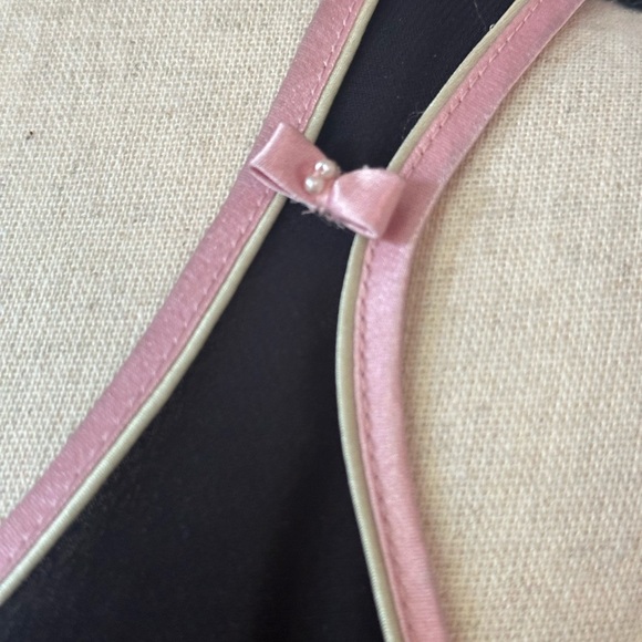 Oscar de la Renta | Pink Label Maxi Slip Dress & Dressing Robe Set, Size S - Picture 6 of 16